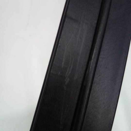 Daszek ochronny Daszek do drzwi i okien czarny 200x100cm regenerowany