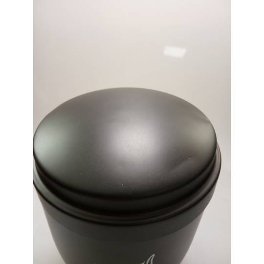 Popielniczka kremacyjna Pamiątka pogrzebowa Czarne metalowe naczynie 160x225 mm