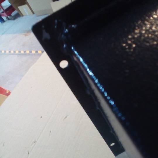 Cofre de segurança embutido com código eletrônico digital 36x20x23cm preto