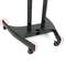 Floor Stand for Flat TV Screen with Wheels and Shelf