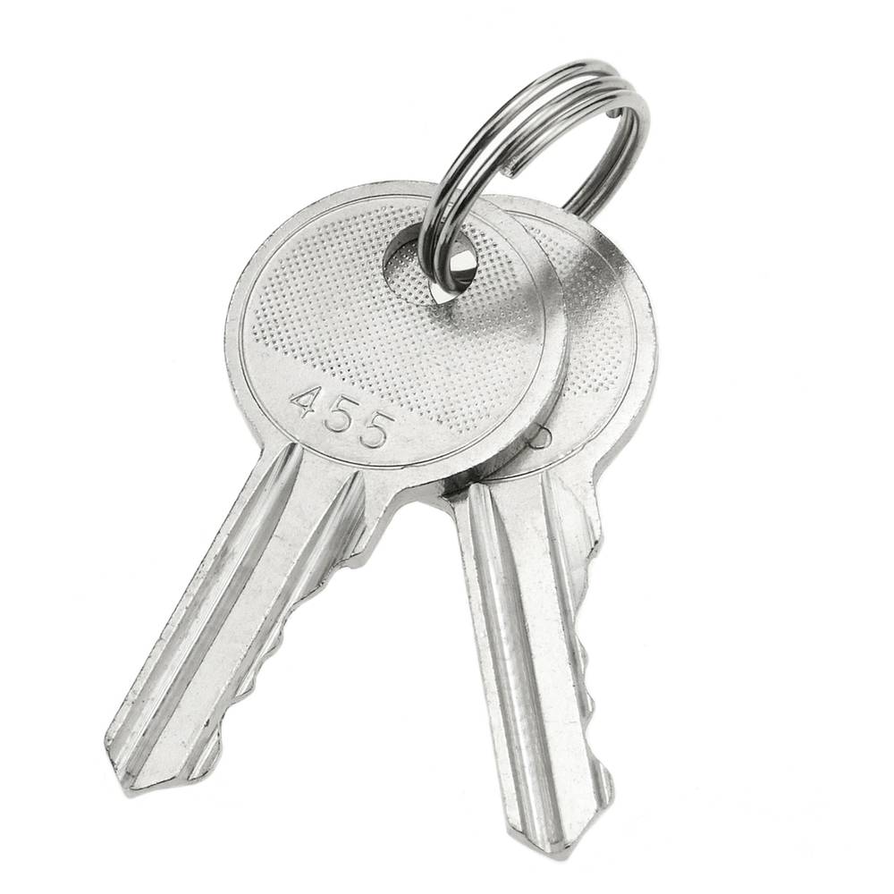 Emergency stop push button box with refurbished NC key