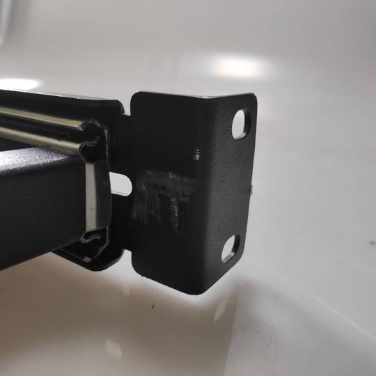 Teleskopboden für Rack 19 von 1HE und Tiefe 550mm 500-600mm
