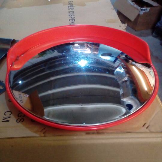 Mirall convex per a senyalització seguretat vigilància trànsit de 45 cm