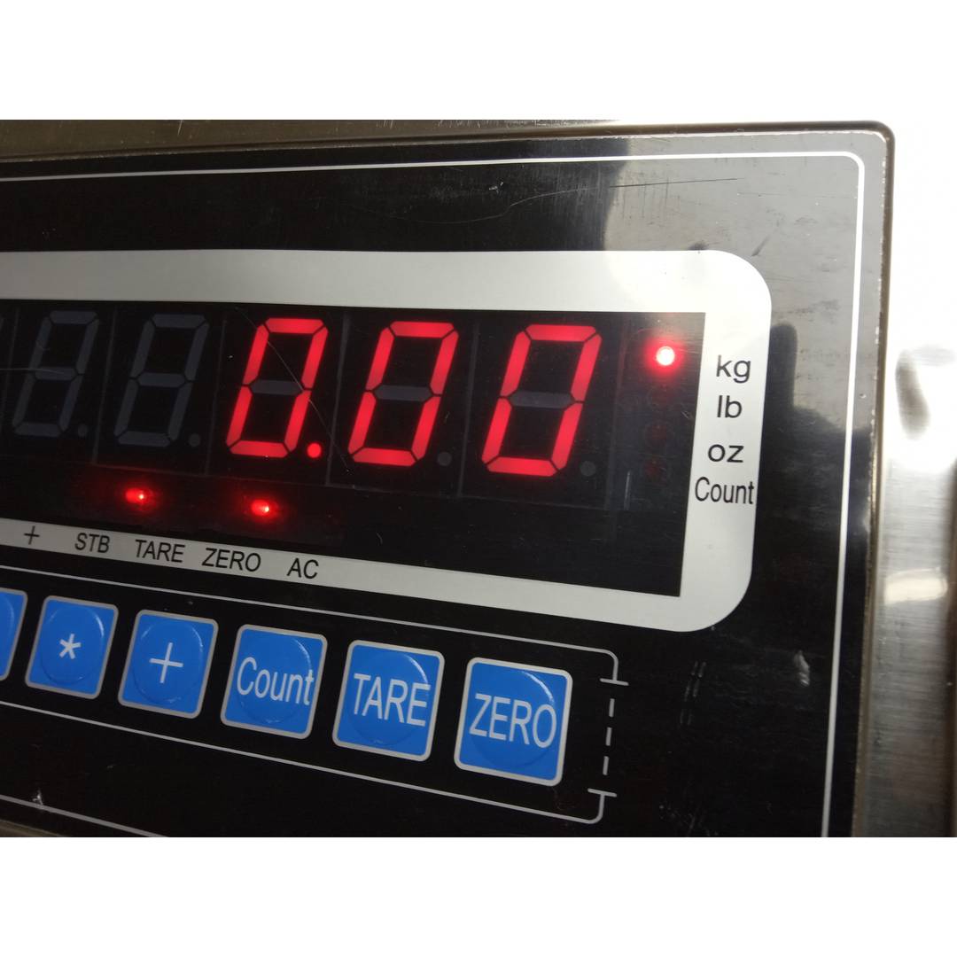 Industrial scale of platform 35x45cm scale 200Kg reconditioned