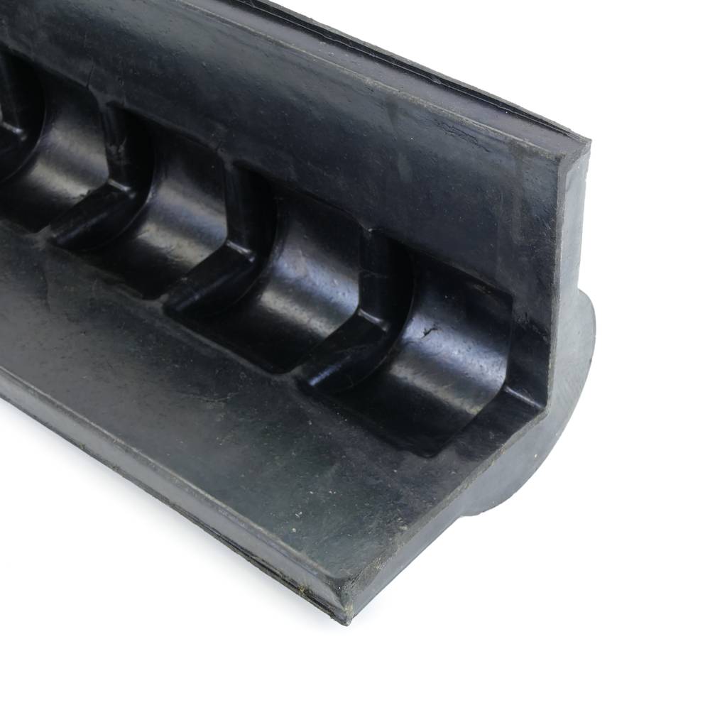 800x90x20mm coin protecteur en caoutchouc avec des réflecteurs reconditionné