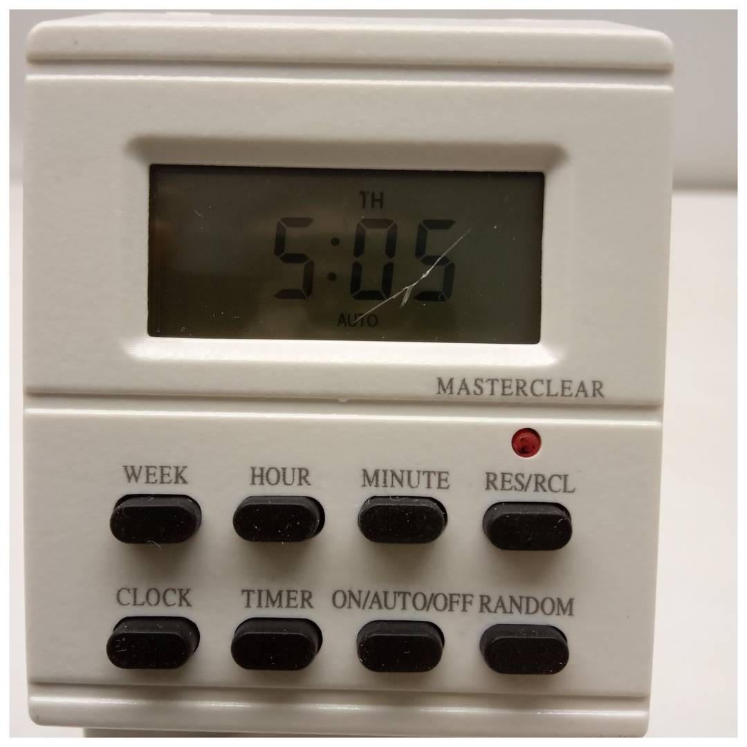 Weekly digital electric programmer plug type refurbished