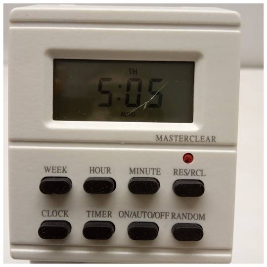 Weekly digital electric programmer plug type refurbished