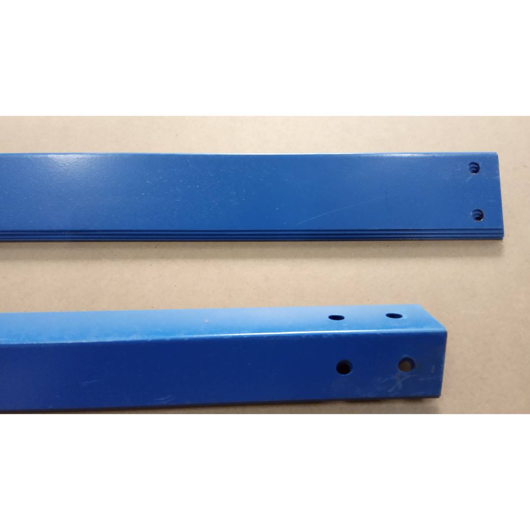 Work table for workshop. Metal workbench and MDF board. 275kg