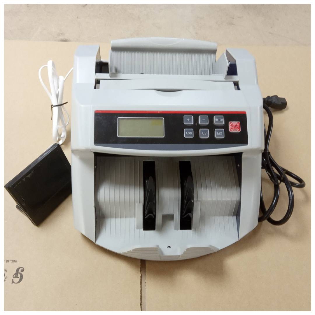 Contador de notas com detector de falsificação UV MG1 MG2