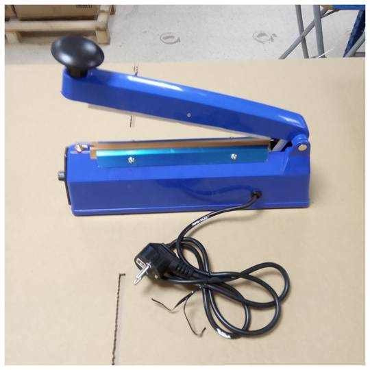 Thermal sealer for closing plastic bags by heat of 30cm