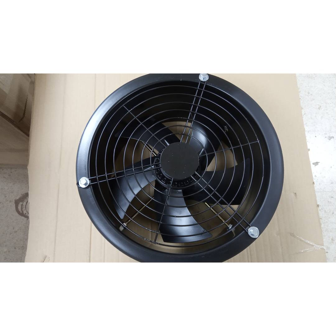Extractor d'aire de tub de 300 mm per a ventilació industrial 2550 rpm rodó 360x360x180 mm