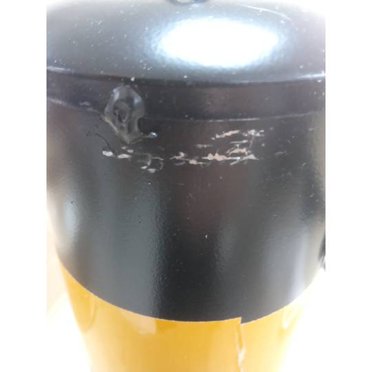 Dissuasor de amarração de metal com base pregada 12x50 cm embalagem única