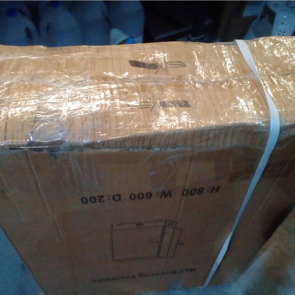 Caixa de distribuição elétrica de metal com proteção IP65 para montagem na parede 800x600x200mm