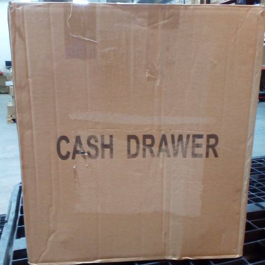 Gaveta de dinheiro preta automática RJ11 para impressora POS para notas e moedas