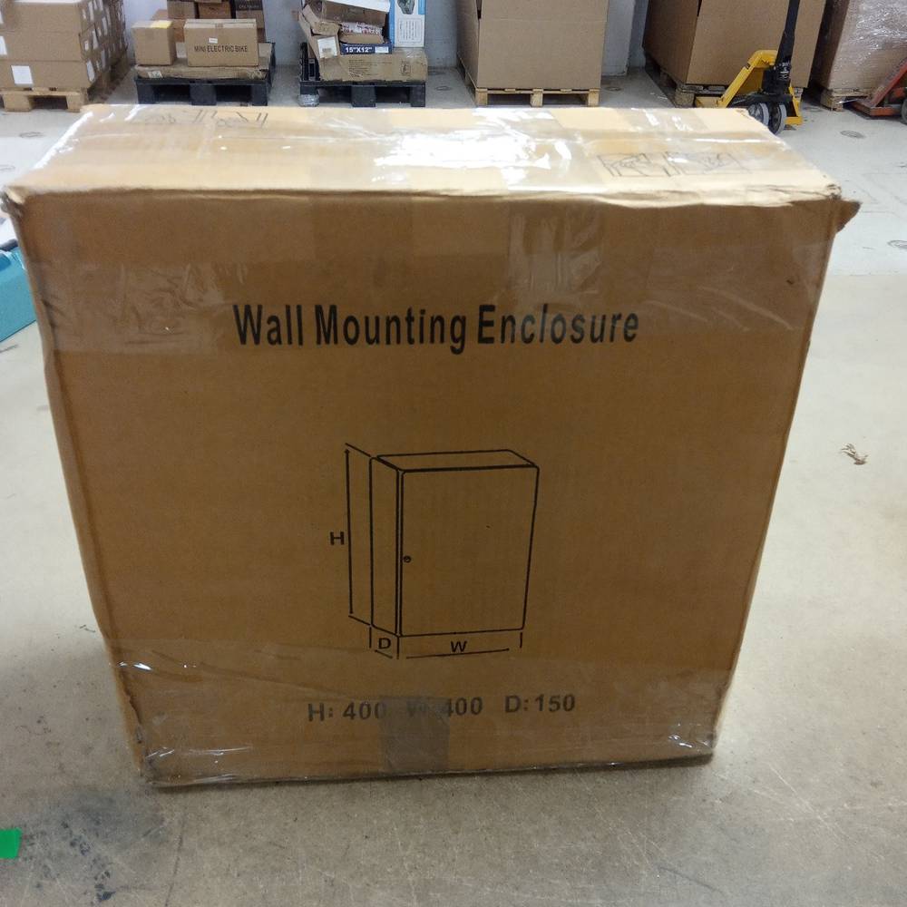 Scatola di distribuzione elettrica in metallo con protezione IP65 per montaggio a parete 400x400x150mm