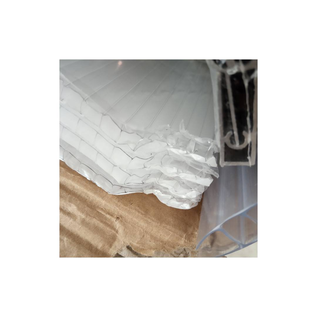 Dossel de proteção 300x100cm Dossel cinza para portas e janelas