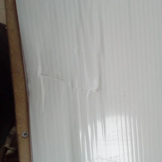 Dossel de proteção 300x100cm Dossel cinza para portas e janelas