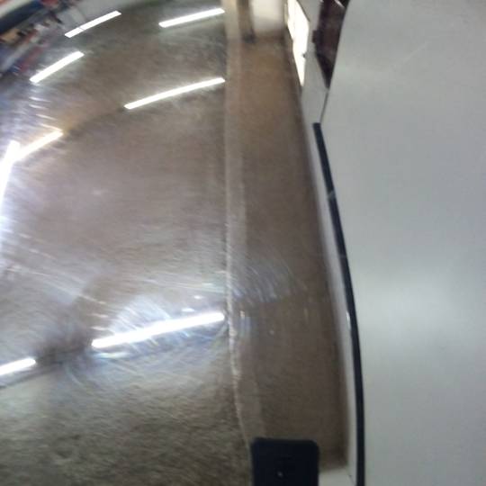 Convex mirror for signaling security and surveillance of 80 cm