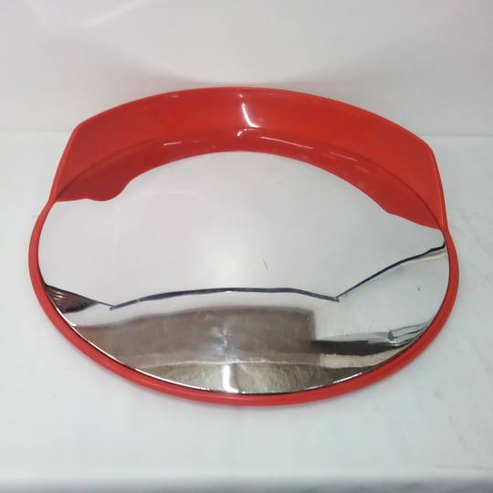 Convex mirror for signaling security and surveillance of 80 cm