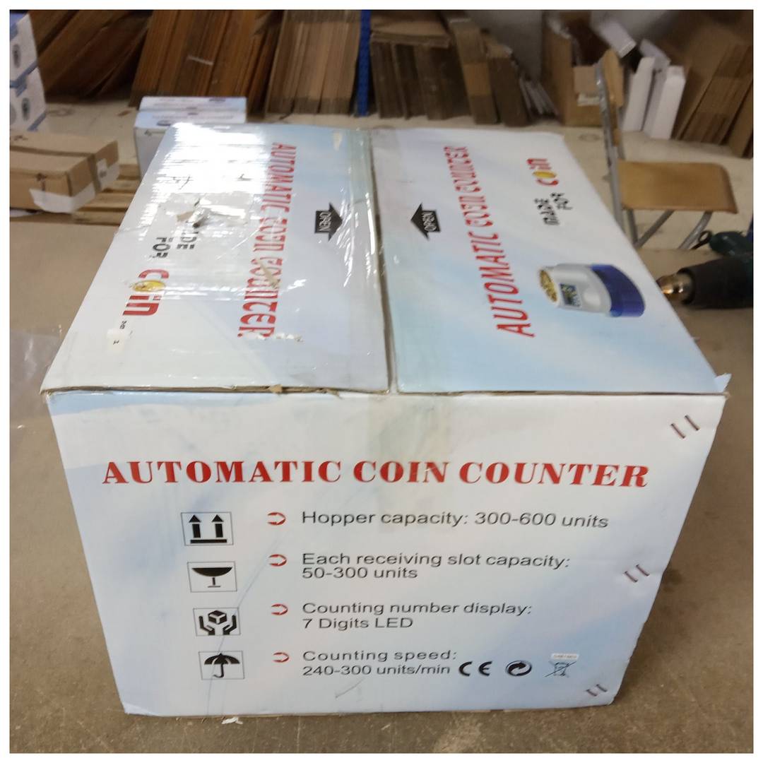 Compteur de pièces avec trieur automatique pour Euro DB360