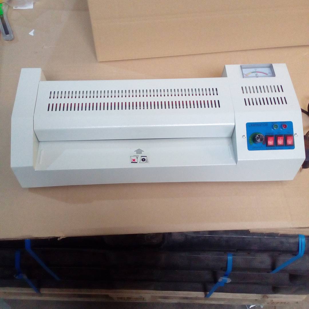 Plastificadora térmica A3 Laminadora de documentos en caliente y frío 500W