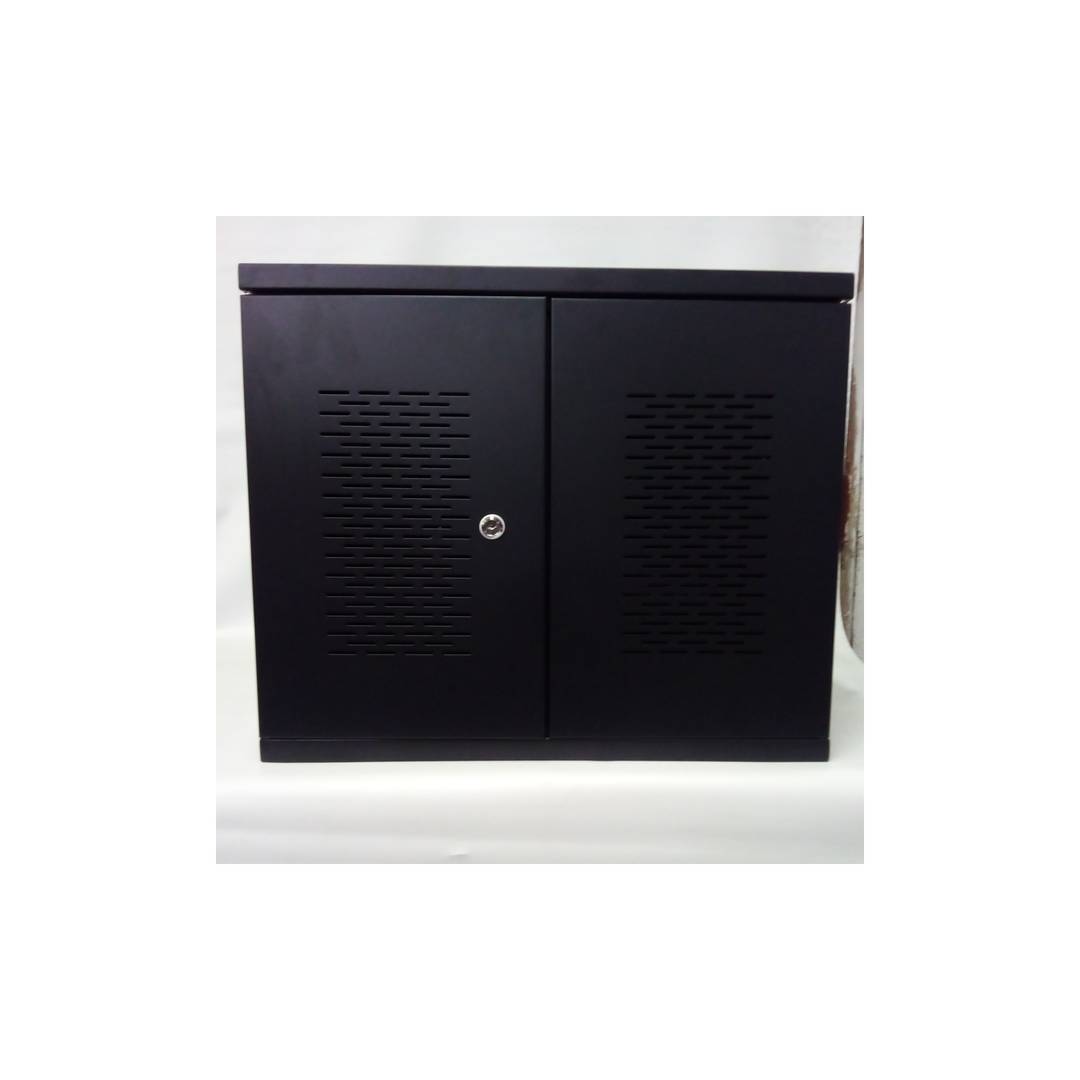 Carrello di ricarica per 10 laptop, notebook e tablet nero