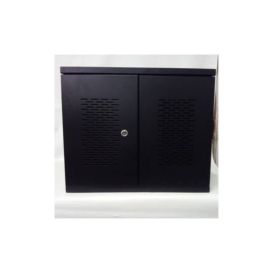 Carrello di ricarica per 10 laptop, notebook e tablet nero