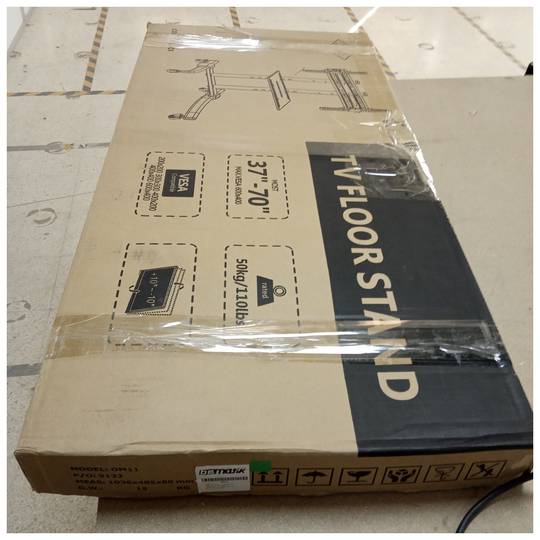 Vloerstandaard met wielen voor flatscreen TV LED LCD 37