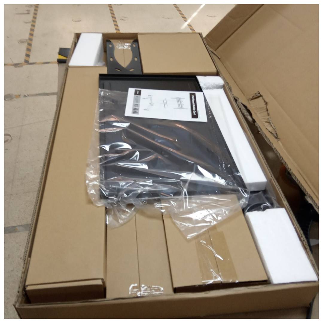 Vloerstandaard met wielen voor flatscreen TV LED LCD 37