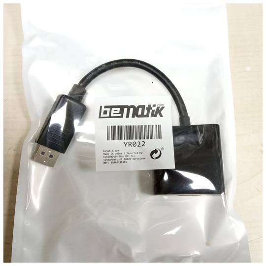 Adaptateur DisplayPort vers HDMI actif de 10 cm