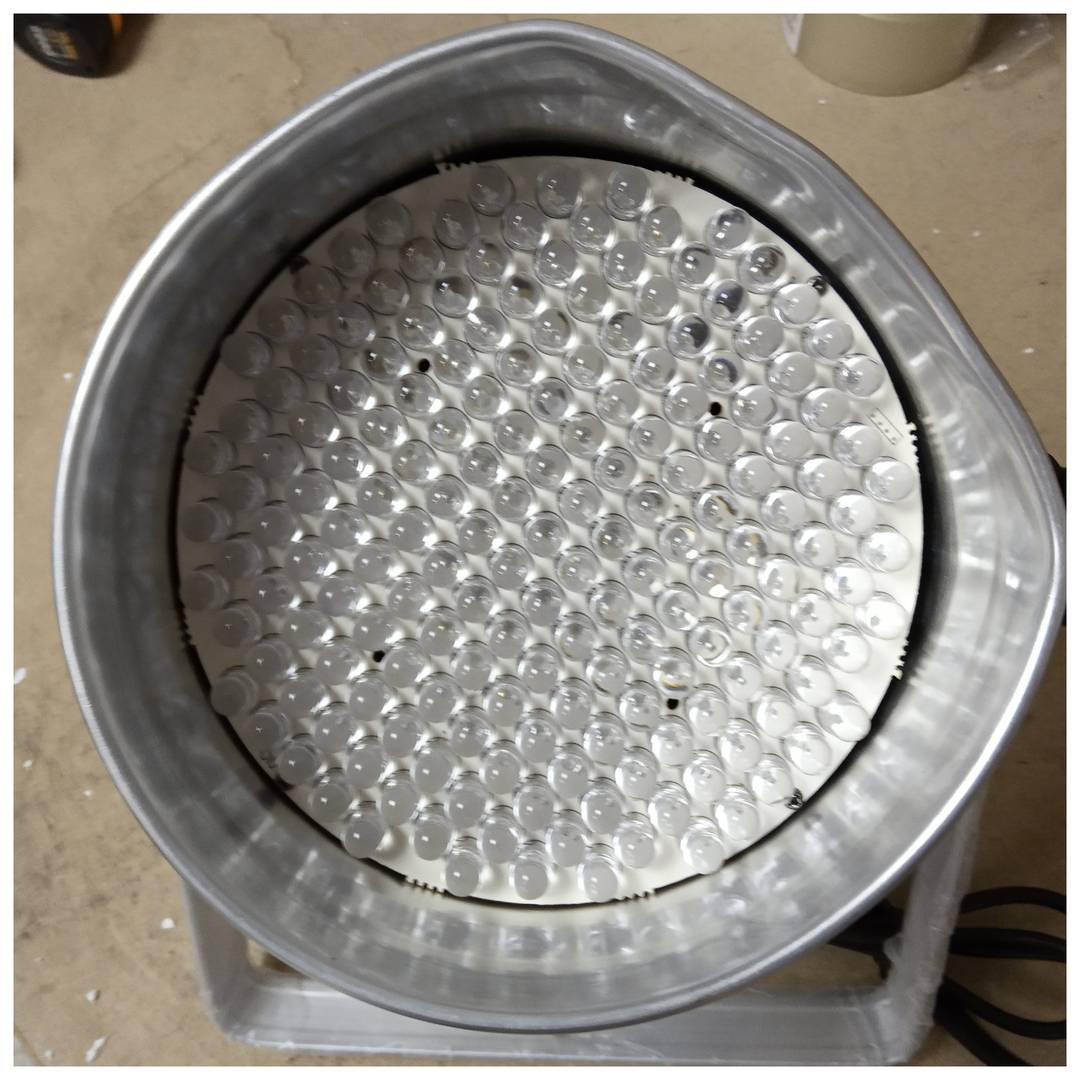 Refletor PAR64 177 LED 10mm cromado