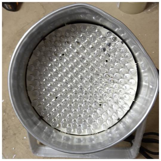 Refletor PAR64 177 LED 10mm cromado