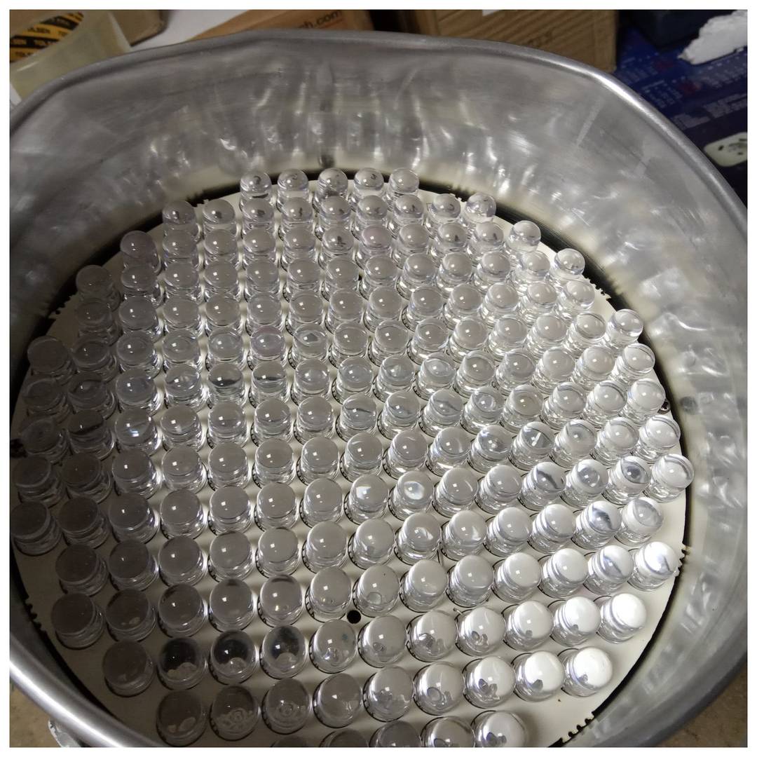 Refletor PAR64 177 LED 10mm cromado