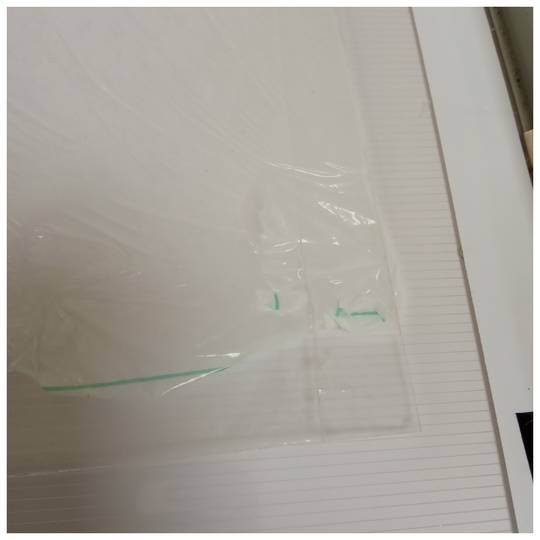 Cornice illuminata da LED A3 33x45 cm per insegna pubblicitaria poster