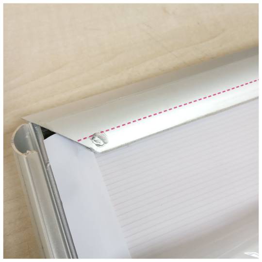 Cornice illuminata da LED A3 33x45 cm per insegna pubblicitaria poster