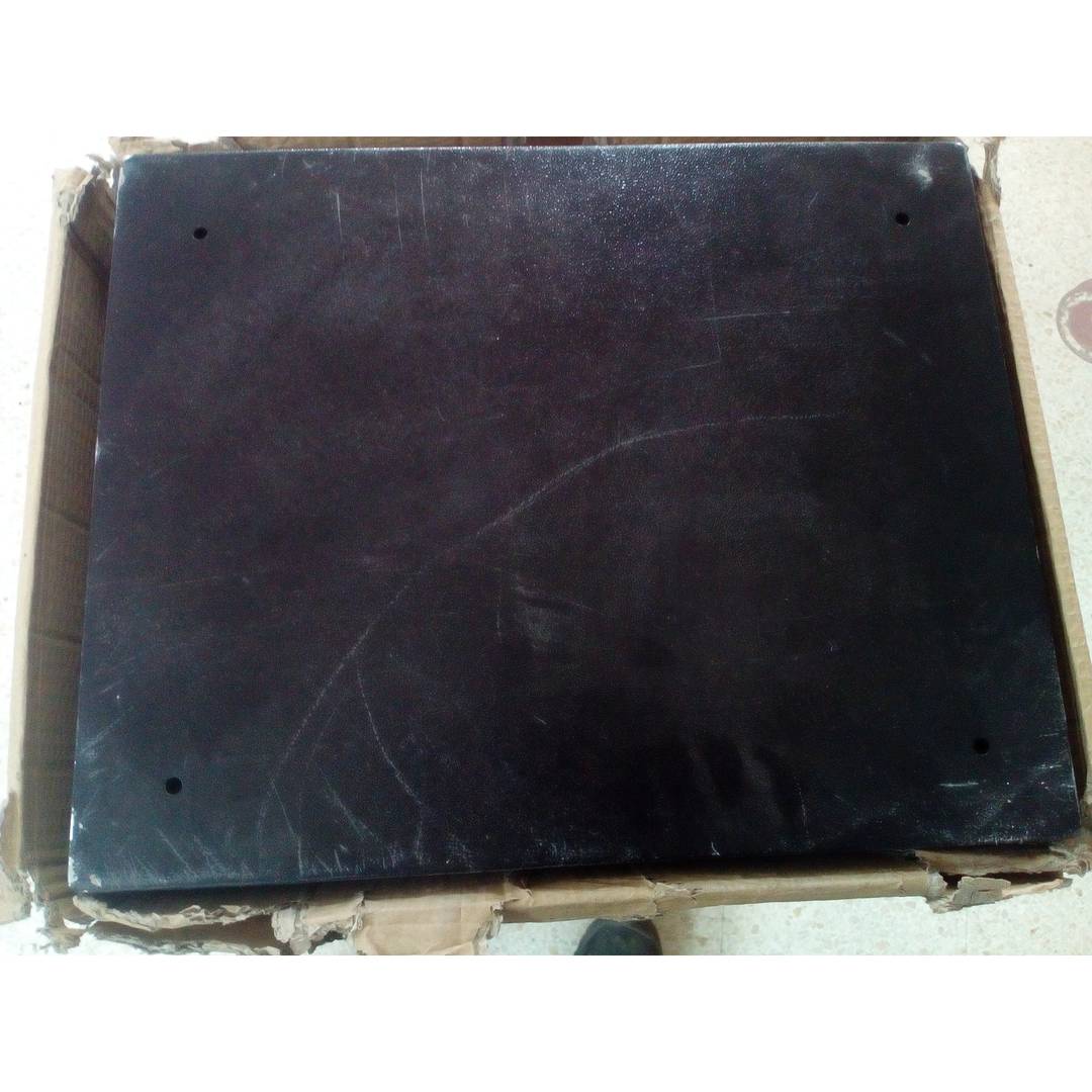 Steel security safe with digital electronic code 46x37x75cm black