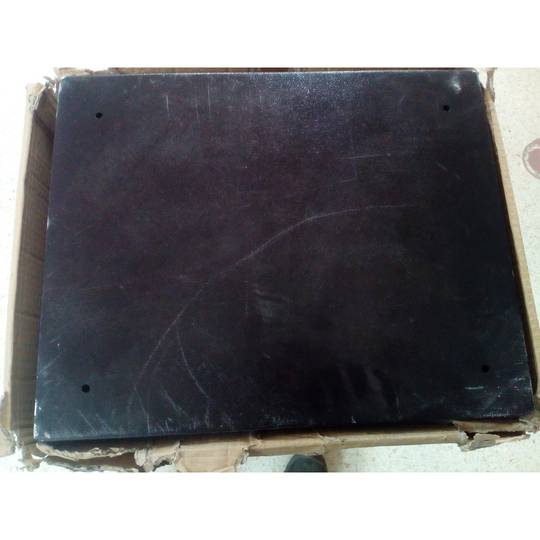 Steel security safe with digital electronic code 46x37x75cm black