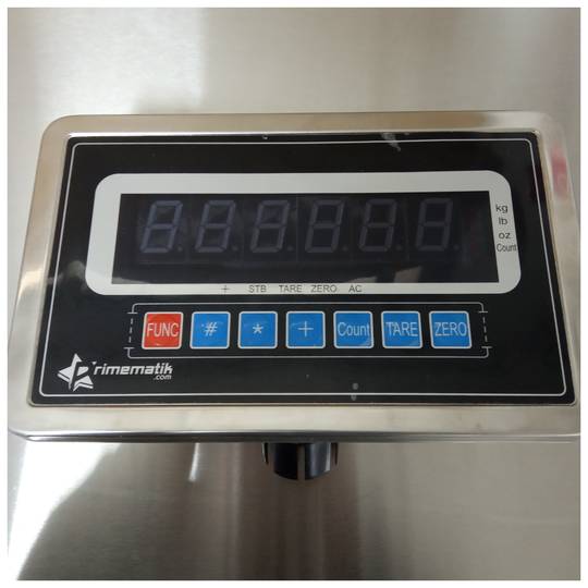 Bilancia industriale piattaforma 45x60cm bilancia in acciaio inox 300Kg