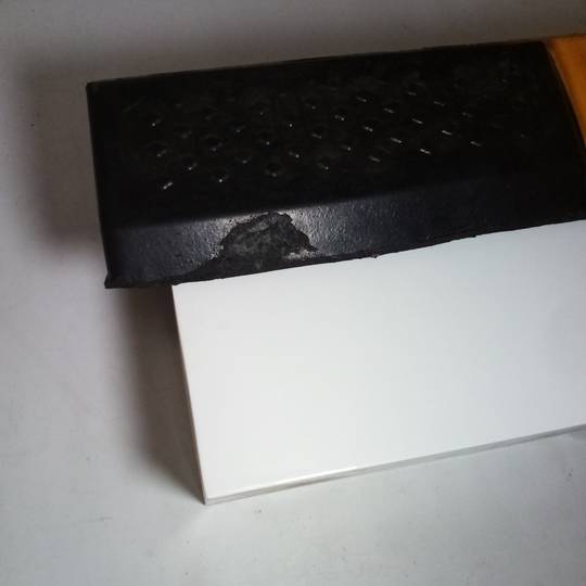 Butée de sol pour roues de stationnement stationnement en caoutchouc 50 cm