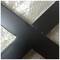 Tischfüße 'X' Schwarze Stahlfüße 680 x 50 x 710 mm 2er-Pack