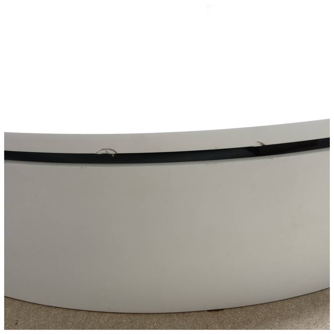 Base giratòria elèctrica de 80 cm i 250 kg de càrrega. Plataforma rotatòria de color blanc