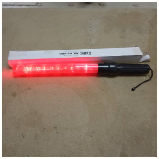 Rode signaleringslichtbalk 40x530mm met 2 functies