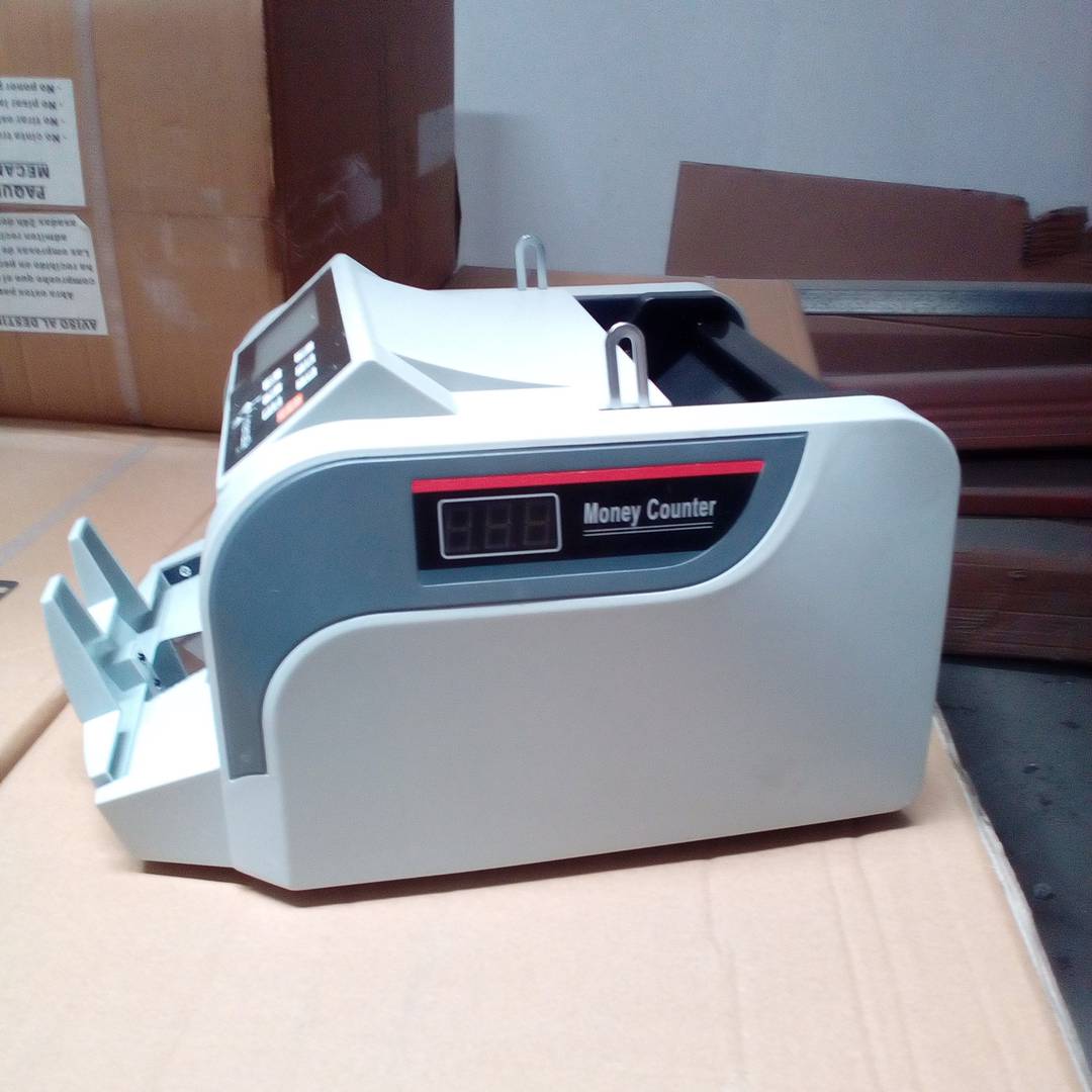 Bankbiljettenteller en valse detector IR MG MT UV RGB