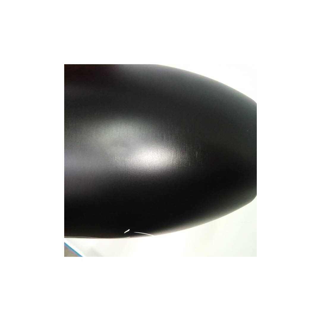 Urn for cremation ashes Funeral souvenir Black metal vessel 160x225 mm