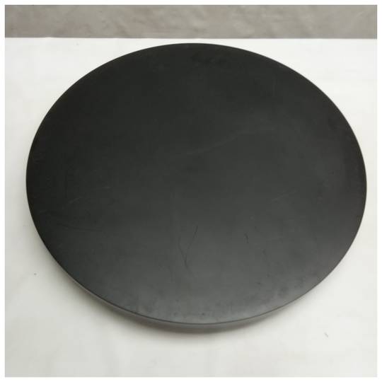 60 cm elektrische draaivoet. Draaiplateau zwart