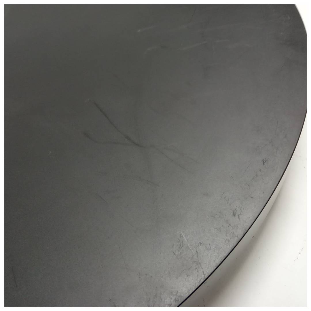 60 cm elektrische draaivoet. Draaiplateau zwart