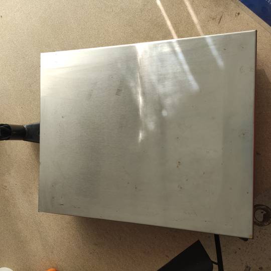 Balance plate-forme industrielle 40x50cm 150Kg échelle en acier inoxydable