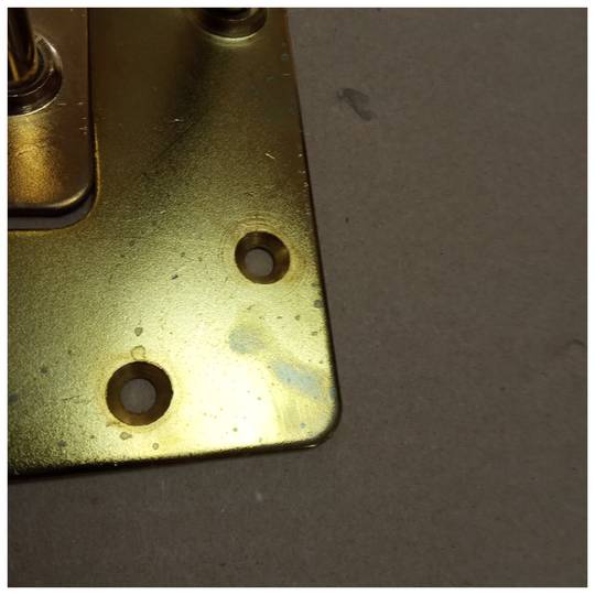 Peus per taula i moble Potes en acer 2 varetes 20 cm coure 4-pack