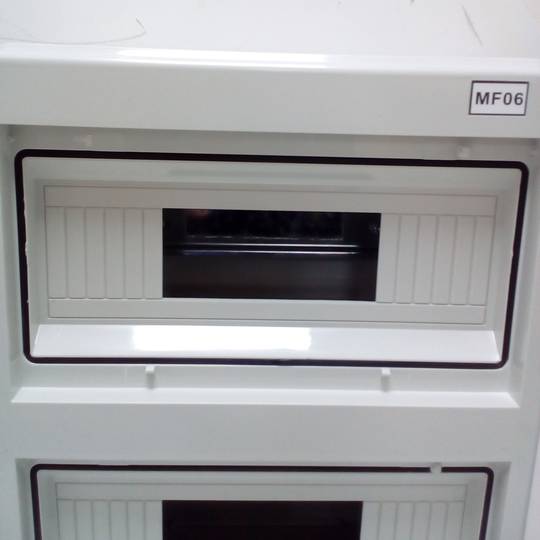 Electrical distribution box with 24 ABS plastic surface modules SPN IP65 HT
