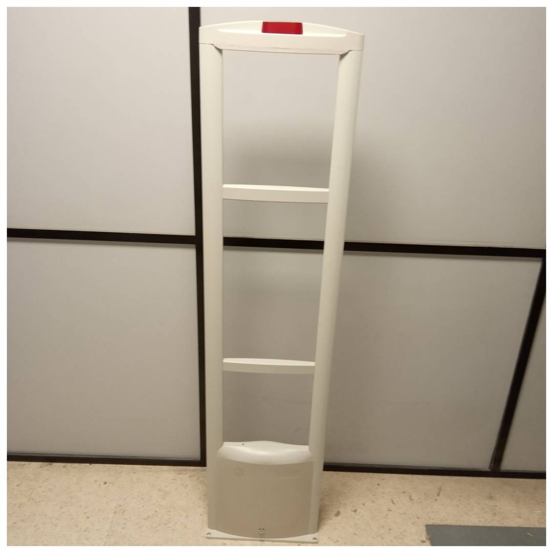 Anti-theft arch for EAS RF 8.2Mhz labels with 2 columns beige